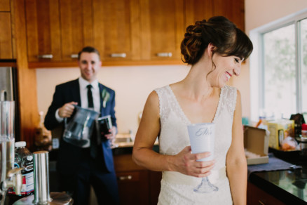 Backyard Palm Springs Wedding – Photo by Let's Frolic Together
