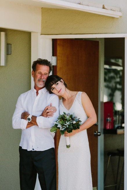Backyard Palm Springs Wedding – Photo by Let's Frolic Together