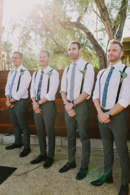Backyard Palm Springs Wedding – Photo by Let's Frolic Together