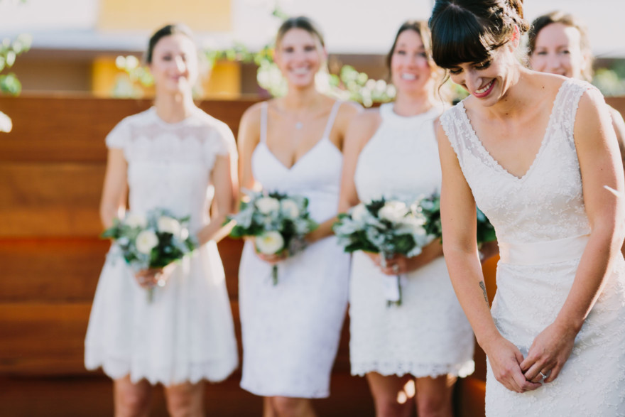 Backyard Palm Springs Wedding – Photo by Let's Frolic Together