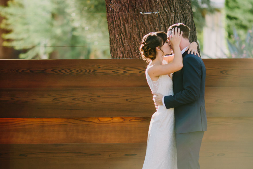 Backyard Palm Springs Wedding – Photo by Let's Frolic Together