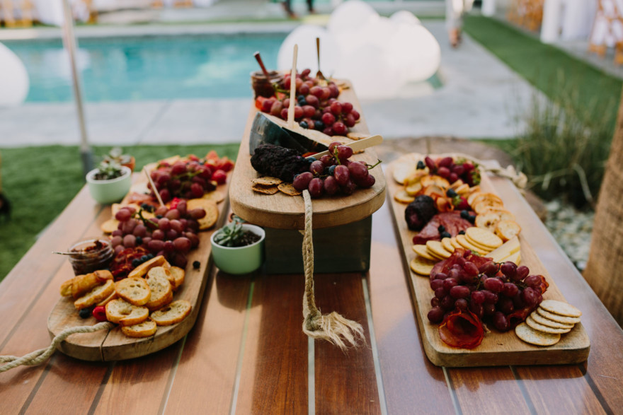 Backyard Palm Springs Wedding – Photo by Let's Frolic Together