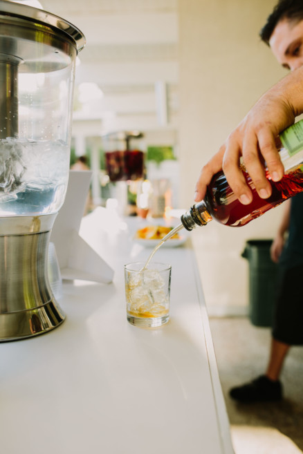Backyard Palm Springs Wedding – Photo by Let's Frolic Together