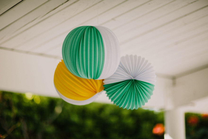 Backyard Palm Springs Wedding – Photo by Let's Frolic Together
