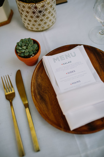 Backyard Palm Springs Wedding – Photo by Let's Frolic Together