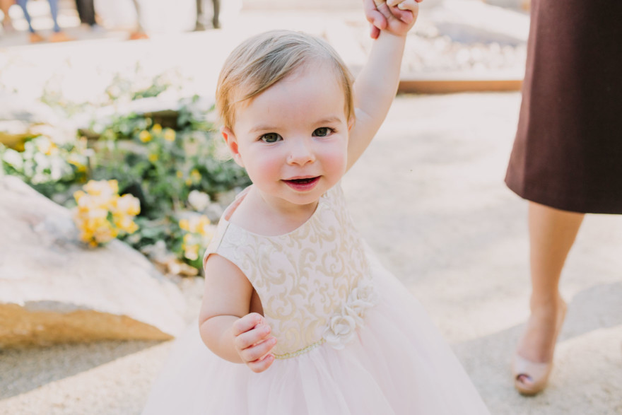 Backyard Palm Springs Wedding – Photo by Let's Frolic Together