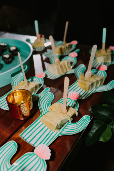 Backyard Palm Springs Wedding – Photo by Let's Frolic Together