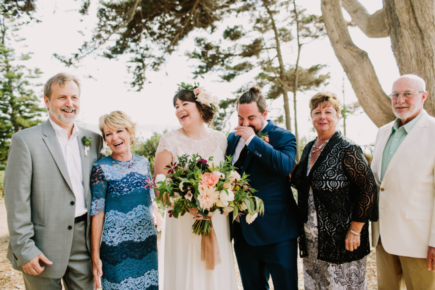 Laid-Back & Lovely Seaside Wedding – Photo by Let's Frolic Together