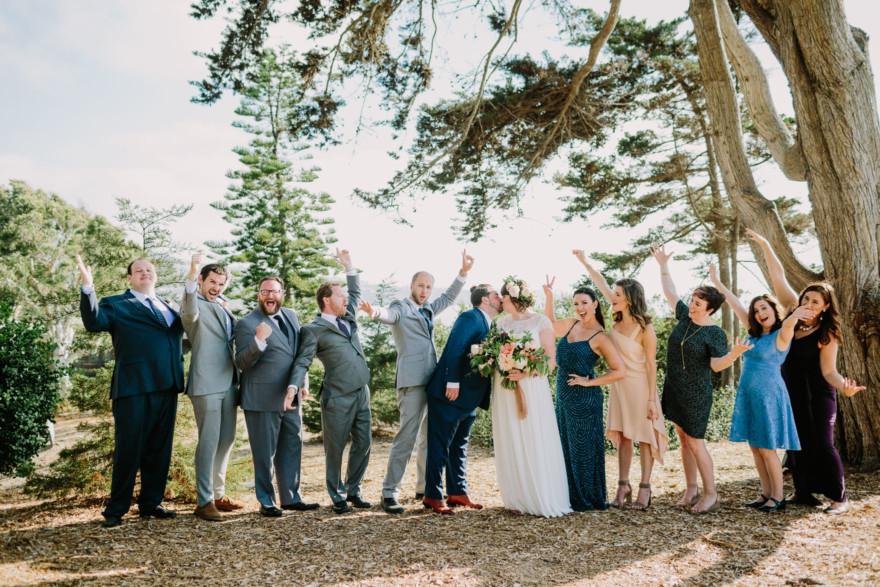 Laid-Back & Lovely Seaside Wedding – Photo by Let's Frolic Together