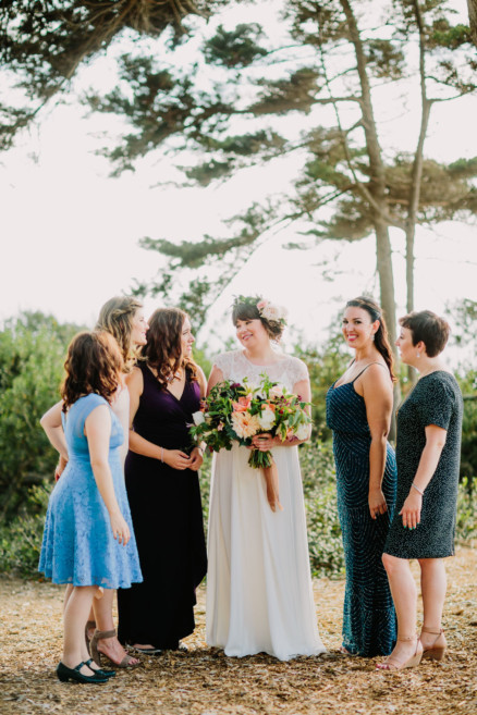 Laid-Back & Lovely Seaside Wedding – Photo by Let's Frolic Together