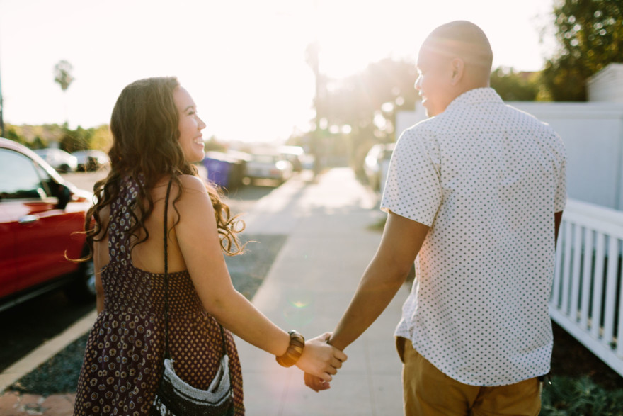 Cuddly and silly at-home engagement – Photo by Let's Frolic Together