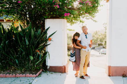 Cuddly and silly at-home engagement – Photo by Let's Frolic Together