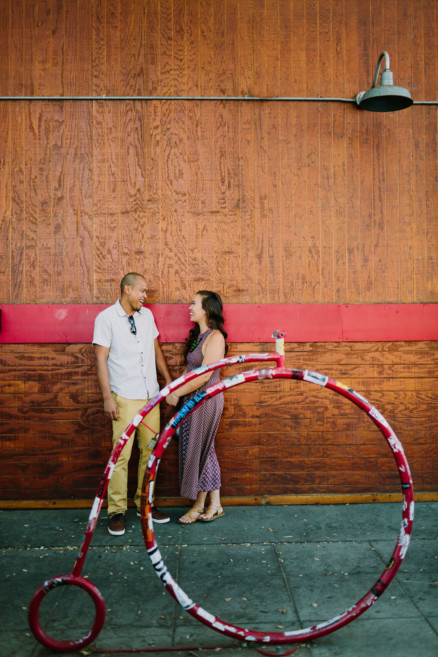 Cuddly and silly at-home engagement – Photo by Let's Frolic Together