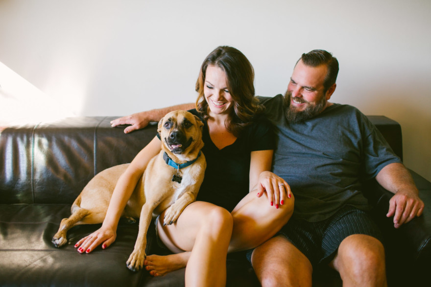 Puppy Love in Ocean Beach – Photo by Let's Frolic Together