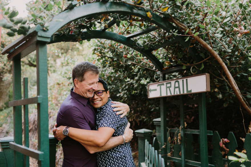Intimate Heritage Park Engagement – Photo by Let's Frolic Together
