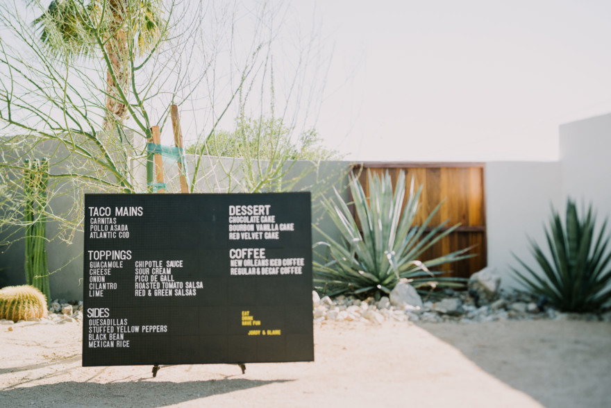 Lautner Compound Desert Bash – Photo by Let's Frolic Together
