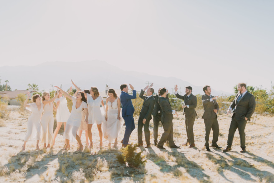 Lautner Compound Desert Bash – Photo by Let's Frolic Together