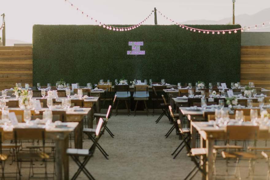 Lautner Compound Desert Bash – Photo by Let's Frolic Together