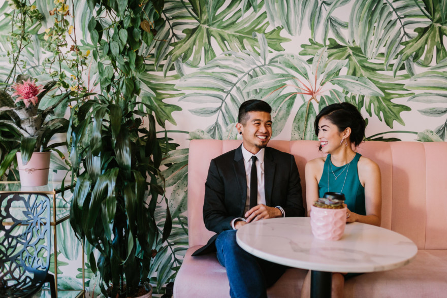 A Murals & Magic Engagement – Photo by Let's Frolic Together