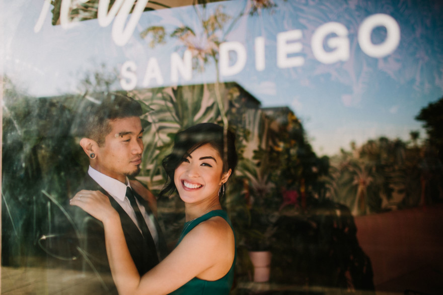 A Murals & Magic Engagement – Photo by Let's Frolic Together