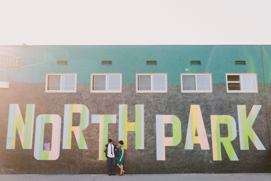 A Murals & Magic Engagement – Photo by Let's Frolic Together
