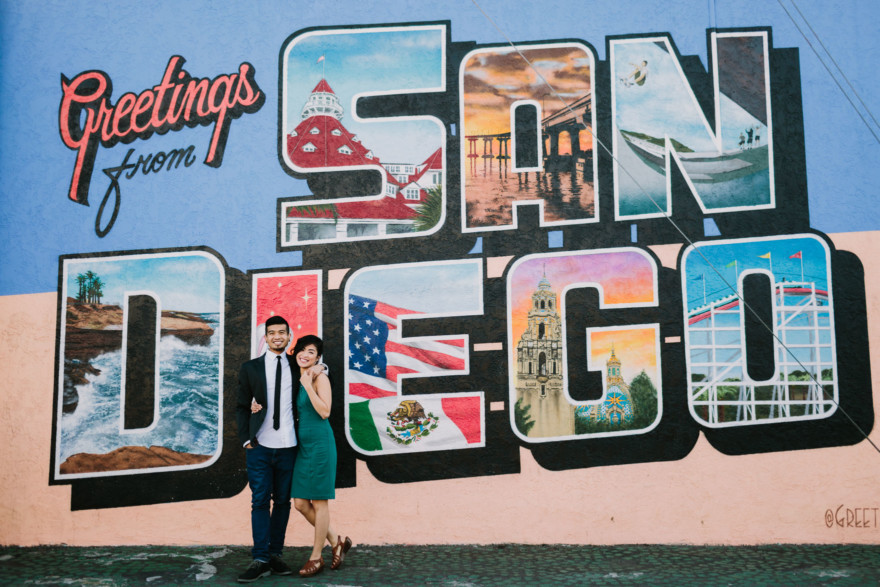 A Murals & Magic Engagement – Photo by Let's Frolic Together