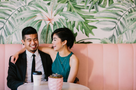 A Murals & Magic Engagement – Photo by Let's Frolic Together