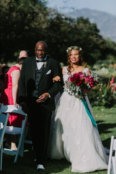 Descanso Gardens Wedding Magic – Photo by Let's Frolic Together