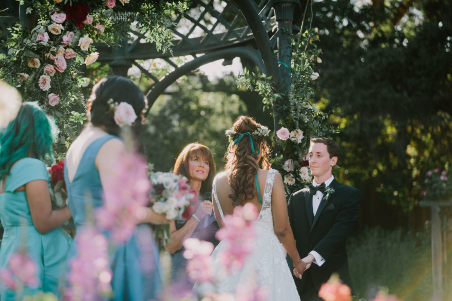 Descanso Gardens Wedding Magic – Photo by Let's Frolic Together