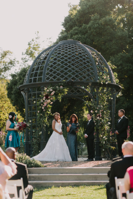 Descanso Gardens Wedding Magic – Photo by Let's Frolic Together