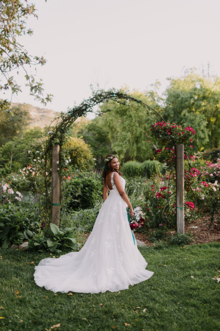 Descanso Gardens Wedding Magic – Photo by Let's Frolic Together