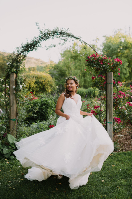 Descanso Gardens Wedding Magic – Photo by Let's Frolic Together