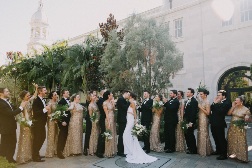 Glam & Playful Vibiana Wedding – Photo by Let's Frolic Together