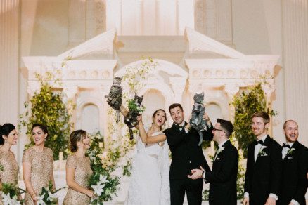 Glam & Playful Vibiana Wedding – Photo by Let's Frolic Together