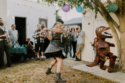 Holiday Motorcycle Celebration – Photo by Let's Frolic Together