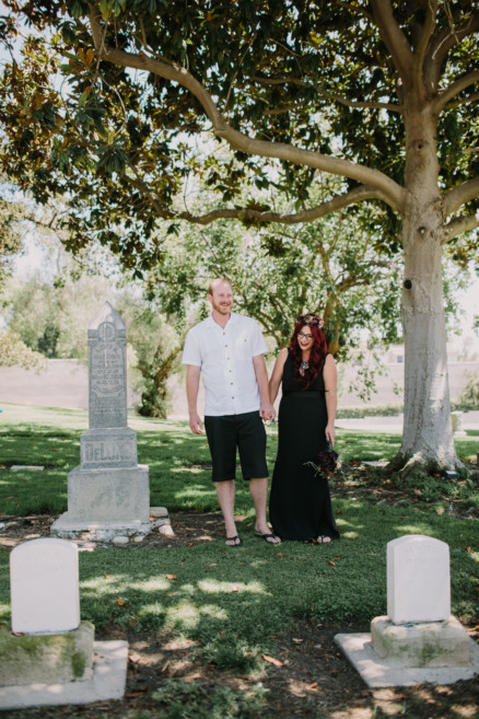 Nontraditional RV Camp Wedding – Photo by Let's Frolic Together