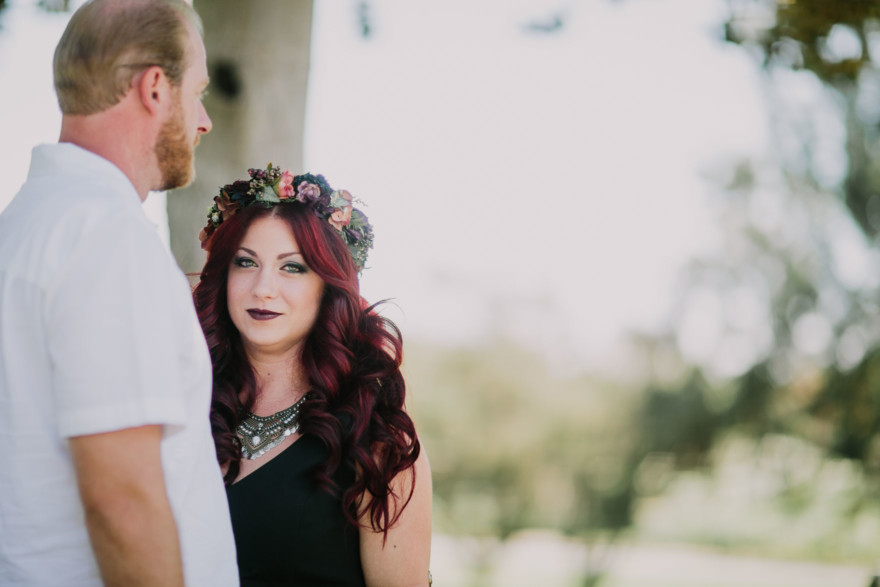 Nontraditional RV Camp Wedding – Photo by Let's Frolic Together