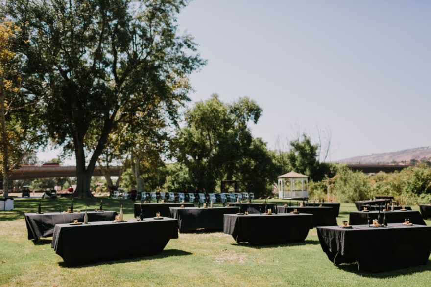 Nontraditional RV Camp Wedding – Photo by Let's Frolic Together