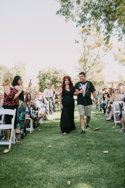 Nontraditional RV Camp Wedding – Photo by Let's Frolic Together