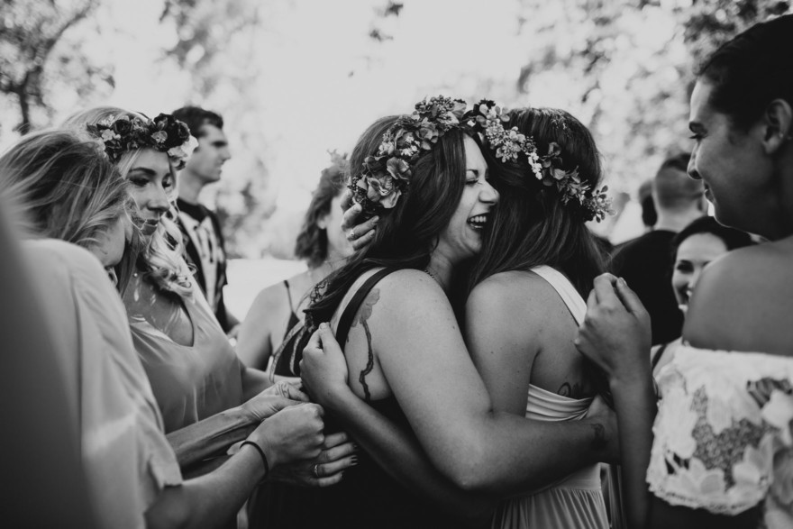Nontraditional RV Camp Wedding – Photo by Let's Frolic Together