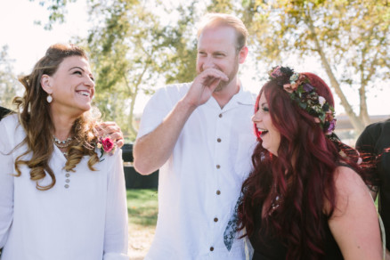 Nontraditional RV Camp Wedding – Photo by Let's Frolic Together