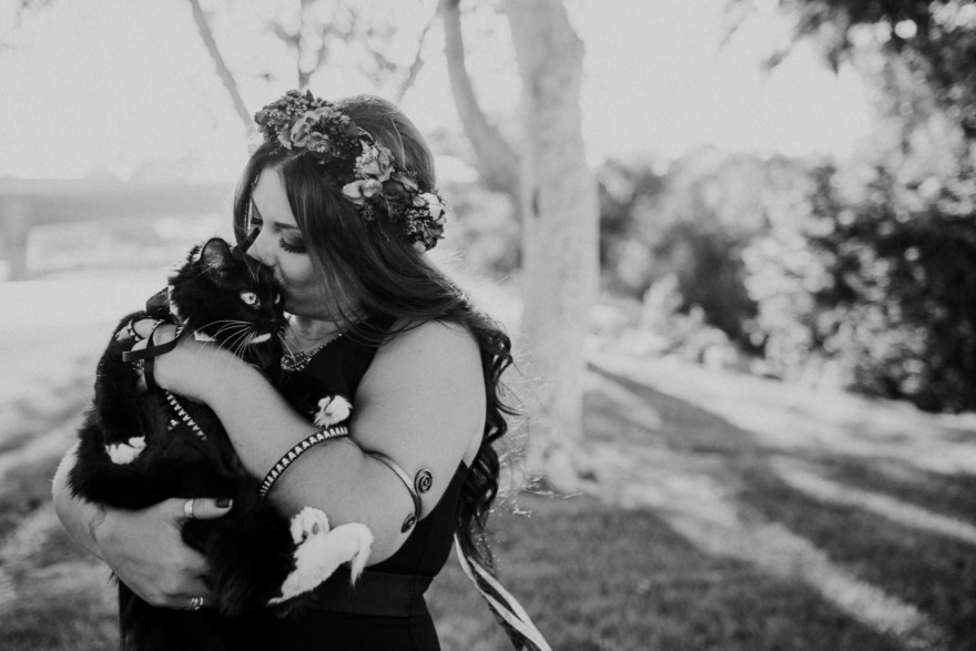 Nontraditional RV Camp Wedding – Photo by Let's Frolic Together