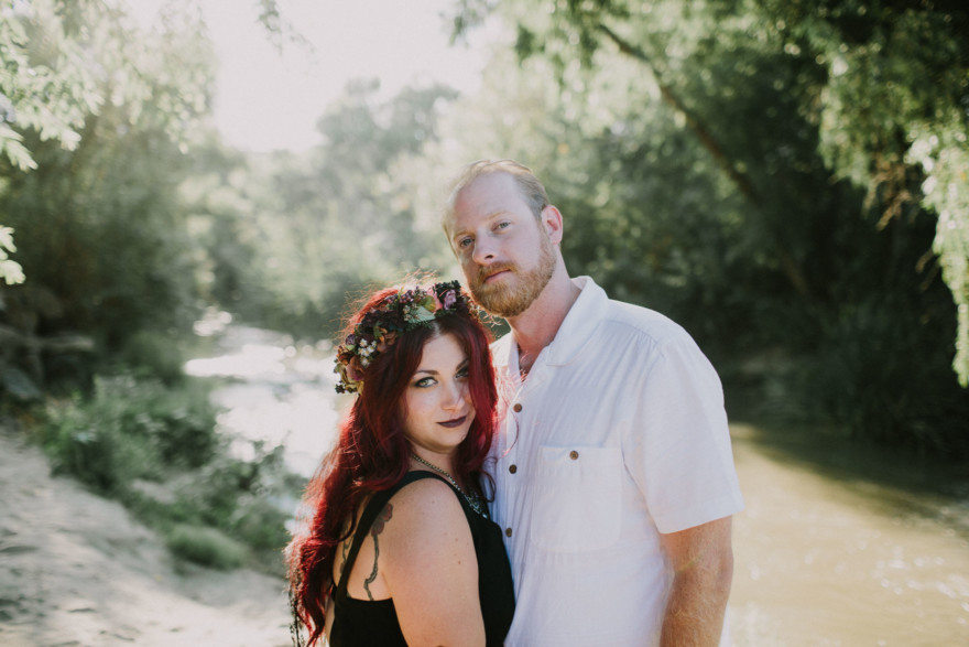 Nontraditional RV Camp Wedding – Photo by Let's Frolic Together