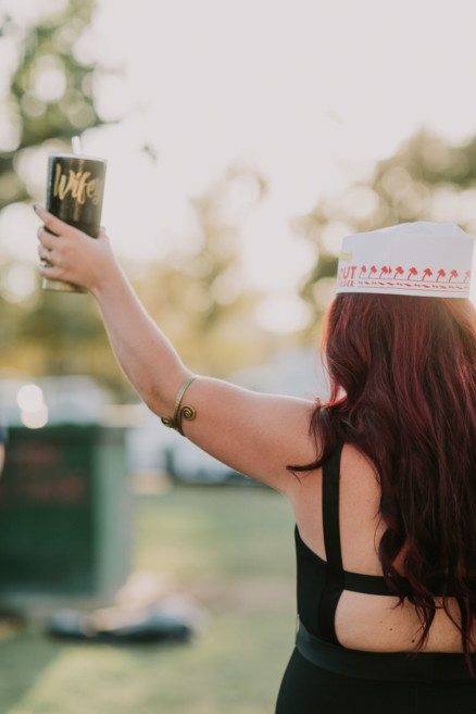 Nontraditional RV Camp Wedding – Photo by Let's Frolic Together