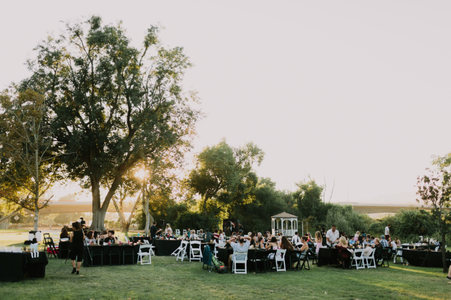 Nontraditional RV Camp Wedding – Photo by Let's Frolic Together