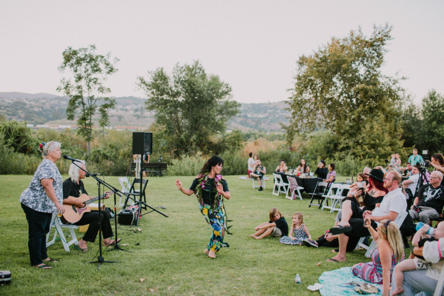 Nontraditional RV Camp Wedding – Photo by Let's Frolic Together
