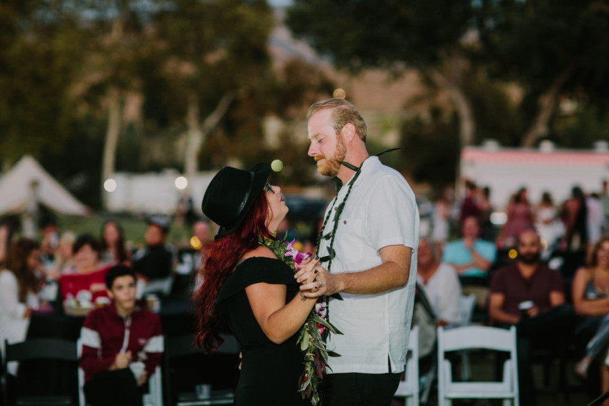 Nontraditional RV Camp Wedding – Photo by Let's Frolic Together