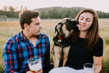 Mountain Fun With A Playful Pup – Photo by Let's Frolic Together