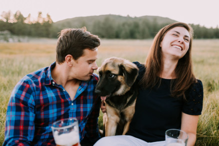 Mountain Fun With A Playful Pup – Photo by Let's Frolic Together