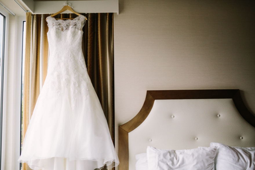 Wet Wedding at the Admiral Kidd Club – Photo by Let's Frolic Together